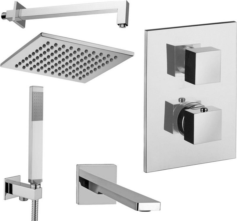 Душова система Paffoni Level KITLEQ519CR