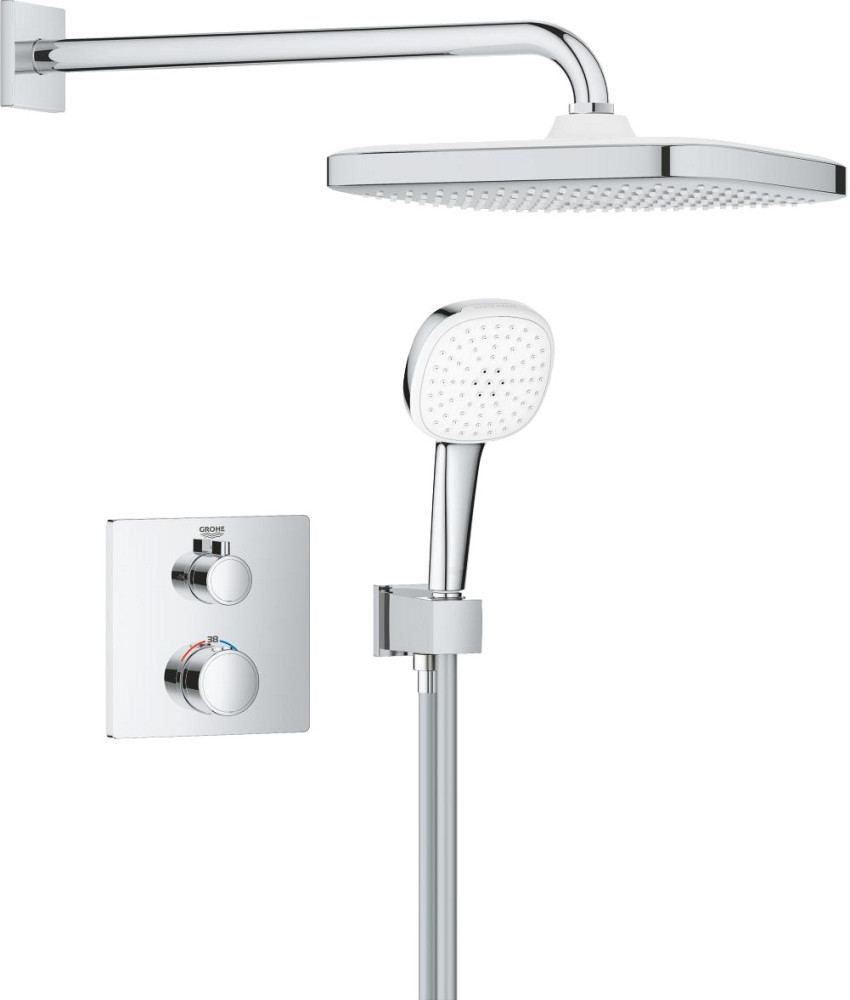 Душова система Grohe Grohtherm Tempesta Cube 250 1039950000