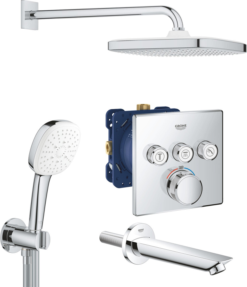 Душова система Grohe Grohtherm SmartControl UA26415SC6