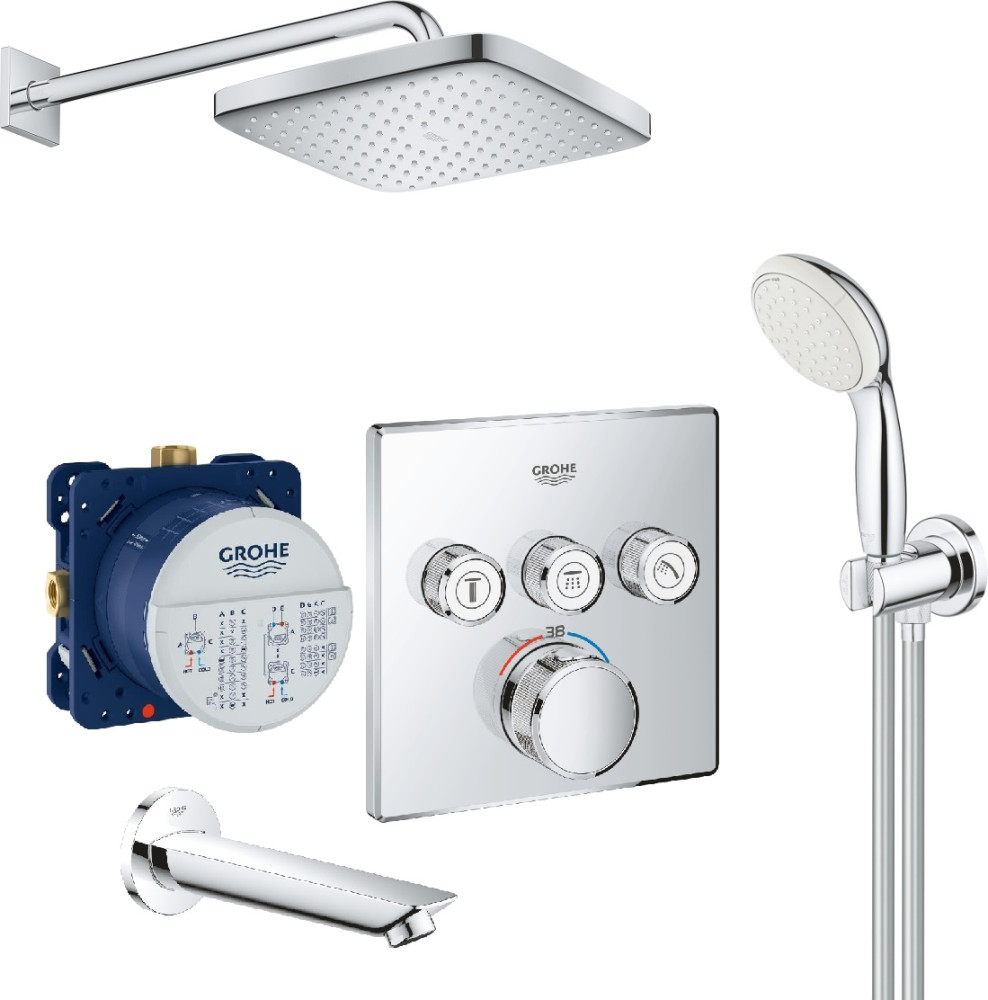 Душова система Grohe Grohtherm SmartControl UA26415SC2