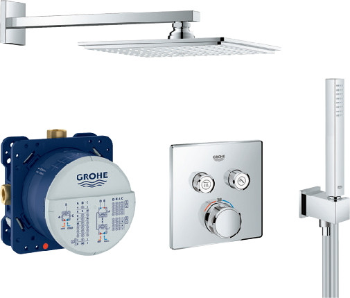 Душова система Grohe Grohtherm SmartControl Cube 34606SC0