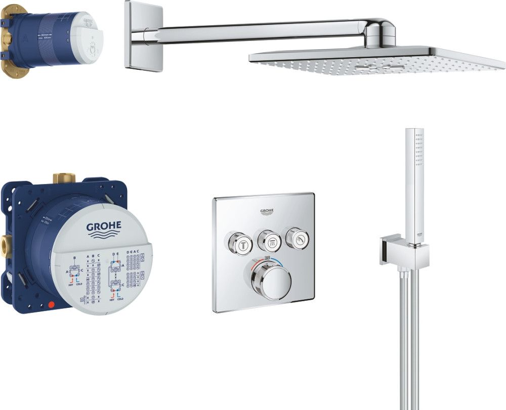 Душова система Grohe Grohtherm SmartControl 34706000
