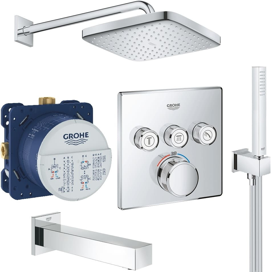 Душова система Grohe Grohtherm SmartControl 26415SC2