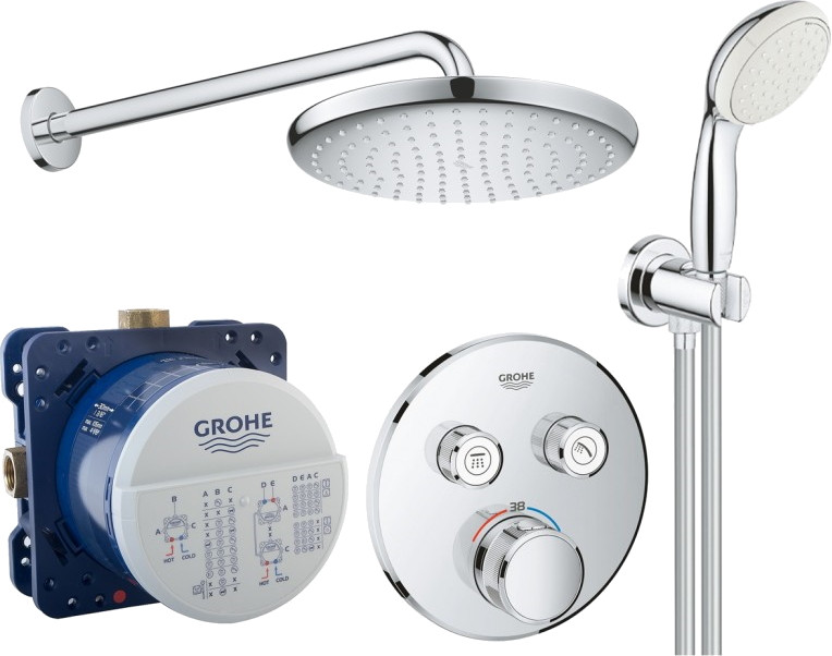 Душова система Grohe Grohtherm SmartControl 26416SC1