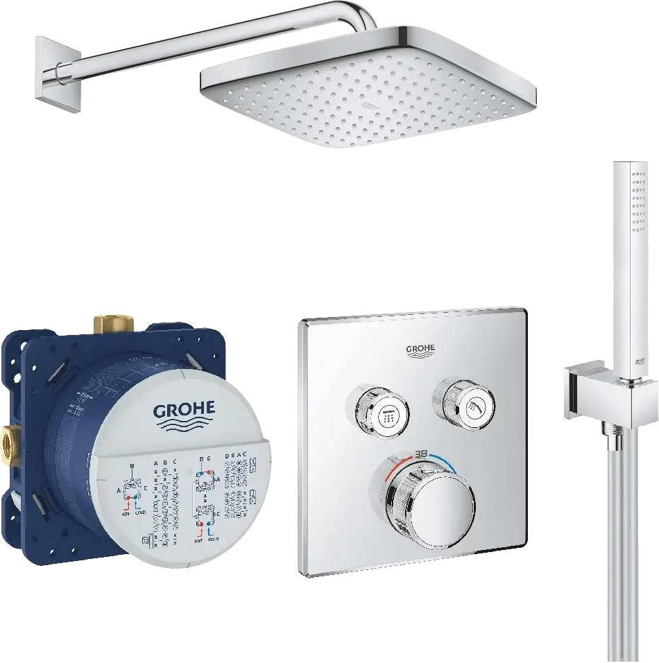 Душова система Grohe Grohtherm SmartControl 26415SC1