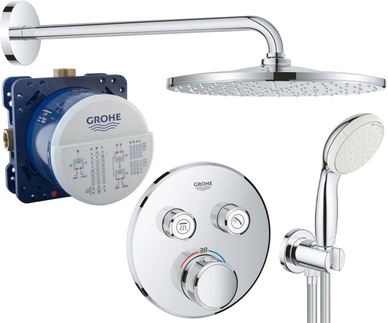Душова система Grohe Grohtherm SmartControl 26406SC1