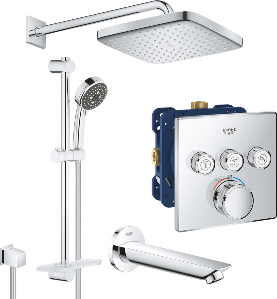 Душова система Grohe Grohtherm SmartControl 202801C3