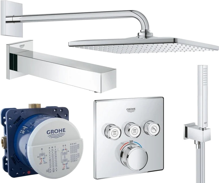 Душова система Grohe Grohtherm SmartControl 26405SC2
