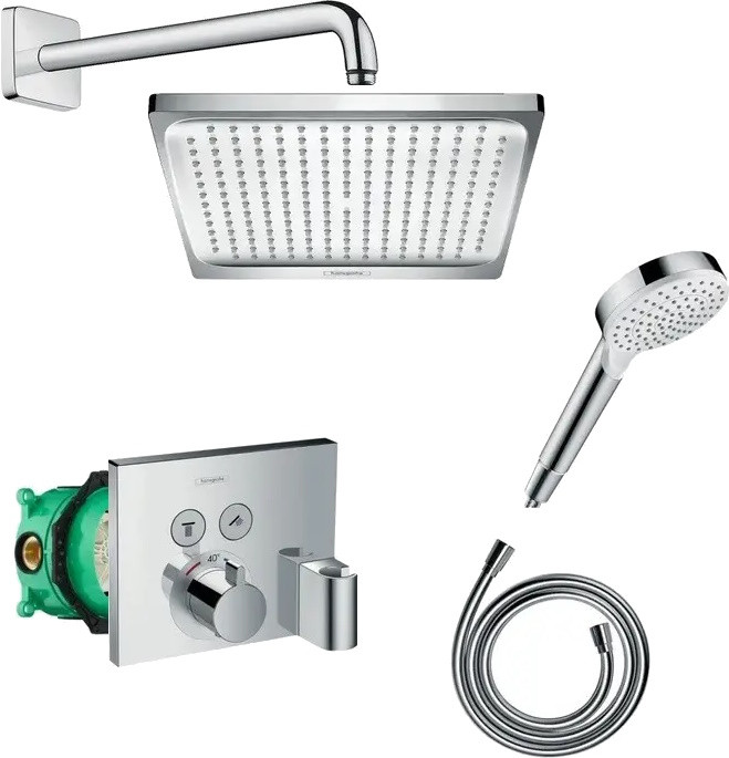Душова система Hansgrohe Crometta E 240 EcoSmart 20235000