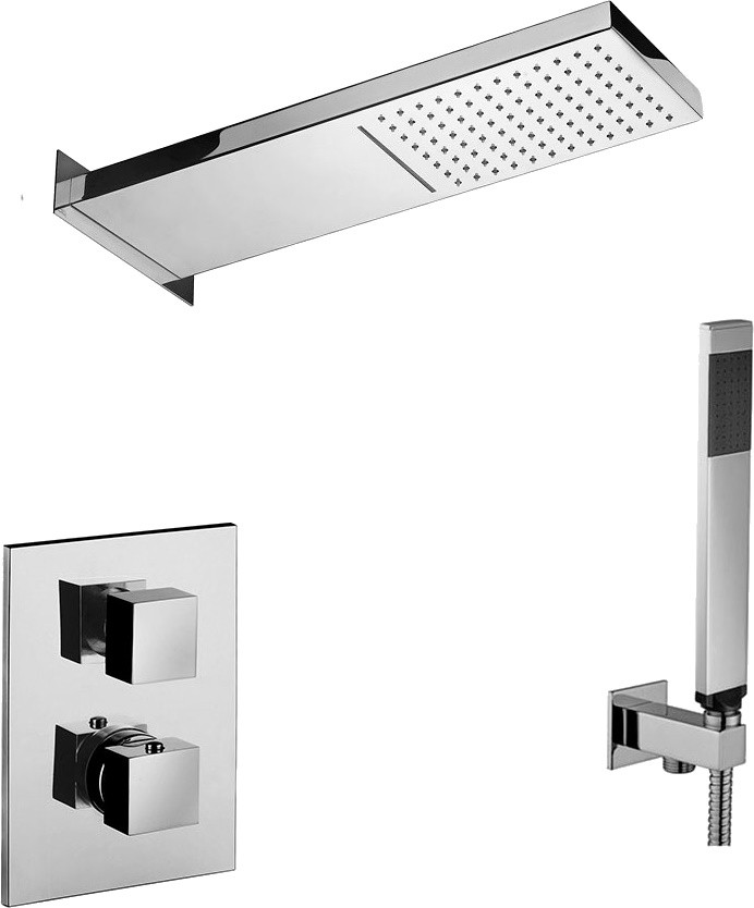 Душова система Paffoni Cascade KITLEQ519CR/M520