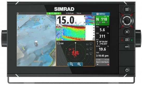 Эхолот (картплоттер) Simrad NSS-9 EVO2