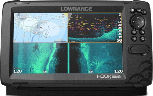 Эхолот (картплоттер) Lowrance Hook Reveal 9 TripleShot