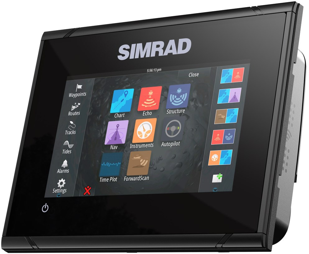 Эхолот (картплоттер) Simrad GO7 XSE Basemap and TotalScan