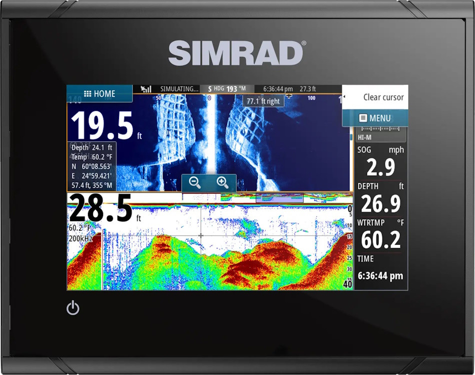 Эхолот (картплоттер) Simrad GO5 XSE