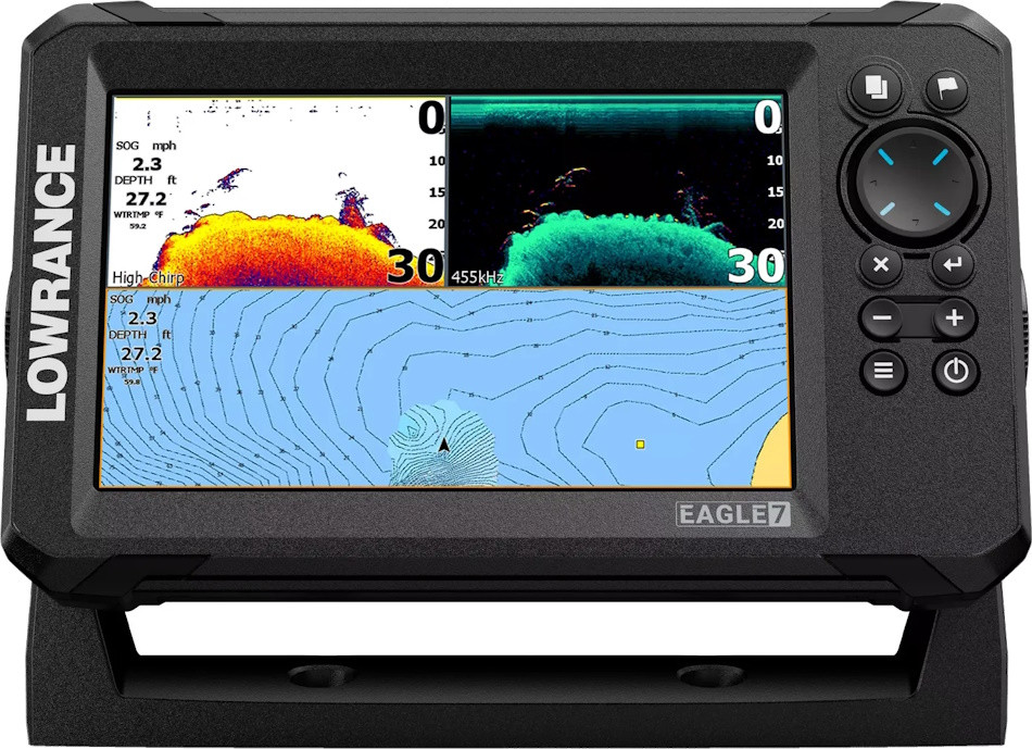 Эхолот (картплоттер) Lowrance Eagle-7 SplitShot HD