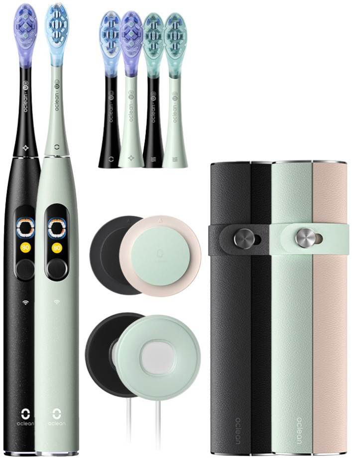 Электрическая зубная щетка Oclean X Ultra 20 S Duo Set