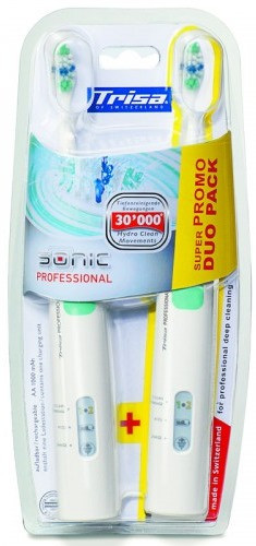 Электрическая зубная щетка Trisa Sonic Professional Duo