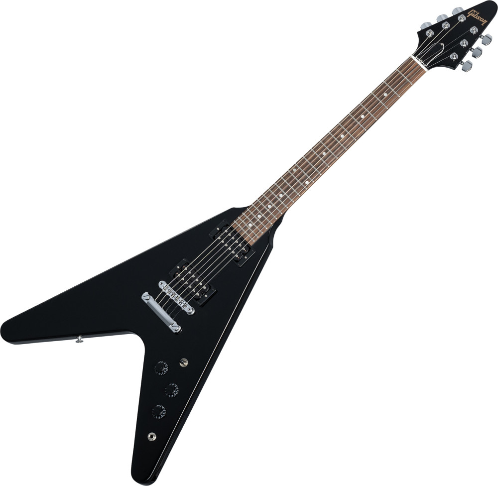 Електрогітара Gibson 80s Flying V Ebony