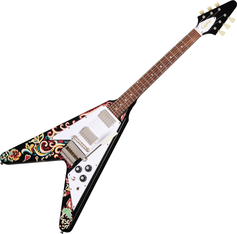 Электрогитара Epiphone Jimi Hendrix Love Drops Flying V