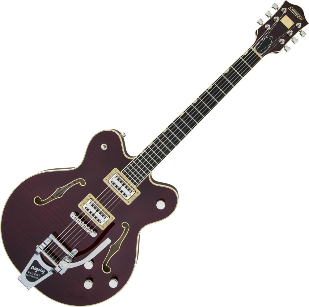 Полуакустическая гитара Gretsch G6609TFM Players Edition Broadkaster Center Block Double-Cut with String-Thru Bigsby