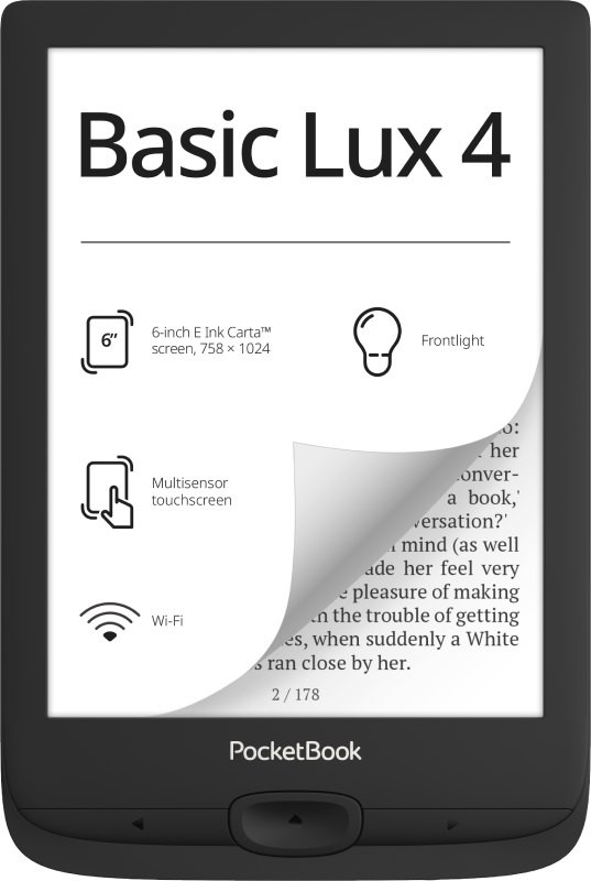 Электронная книга PocketBook Basic Lux 4