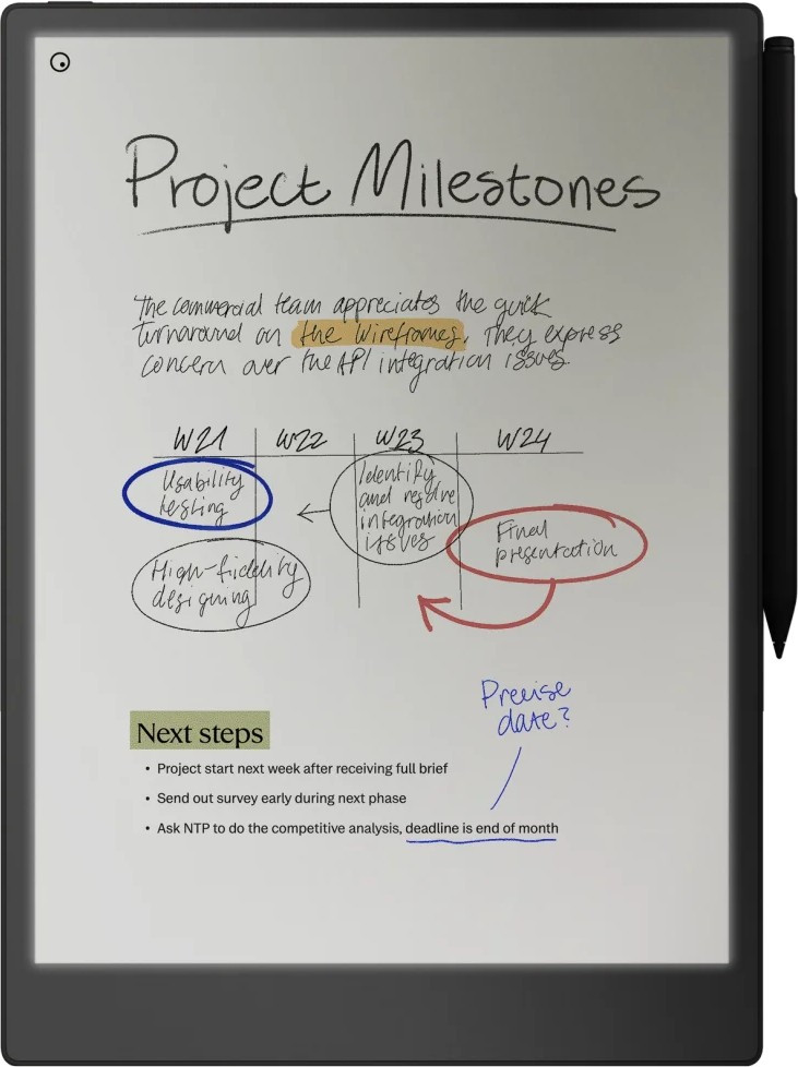 Электронная книга reMarkable Paper Pro