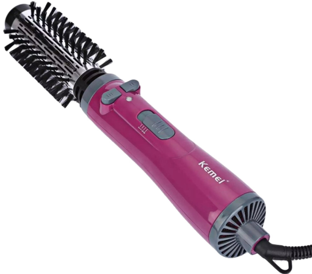 Фен-щетка Kemei KM-8000