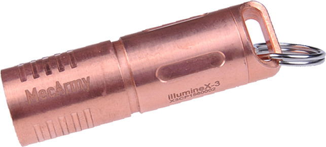 Фонарик MecArmy X-3Y Brass