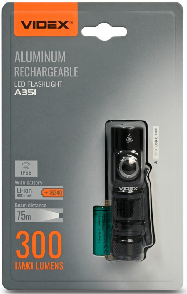 Ліхтарик Videx VLF-A351
