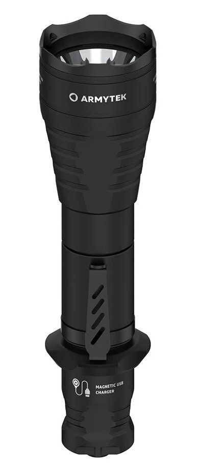 Фонарик ArmyTek Predator Pro v. 3.5 Magnet USB White