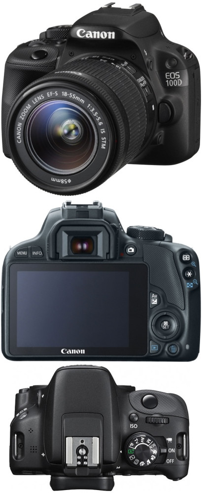 Фотоаппарат Canon EOS 100D kit 18-55