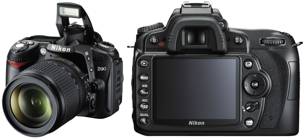 Фотоаппарат Nikon D90 kit 18-55 (VBA230K006)