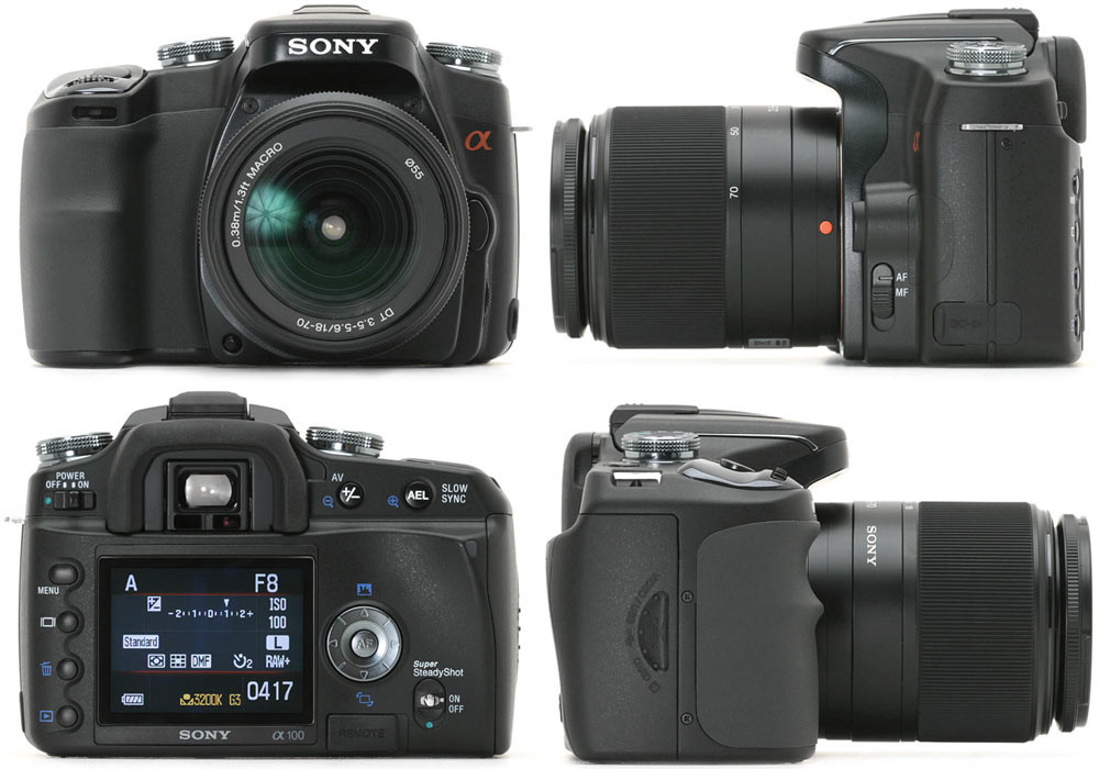 Фотоаппарат Sony A100 kit