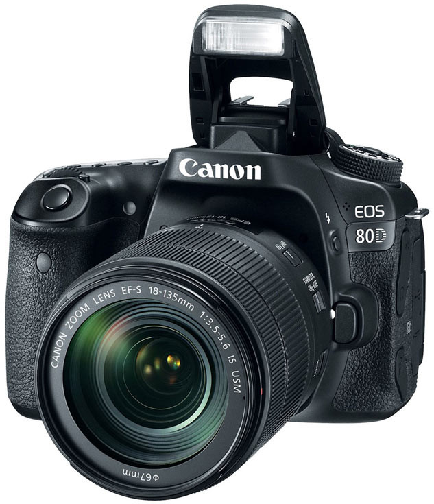 Фотоаппарат Canon EOS 80D kit 18-135