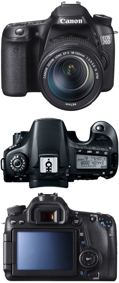 Фотоаппарат Canon EOS 70D kit 18-135 (8469B042)