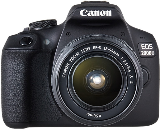 Фотоаппарат Canon EOS 2000D kit 18-55 75-300 (2728C017)