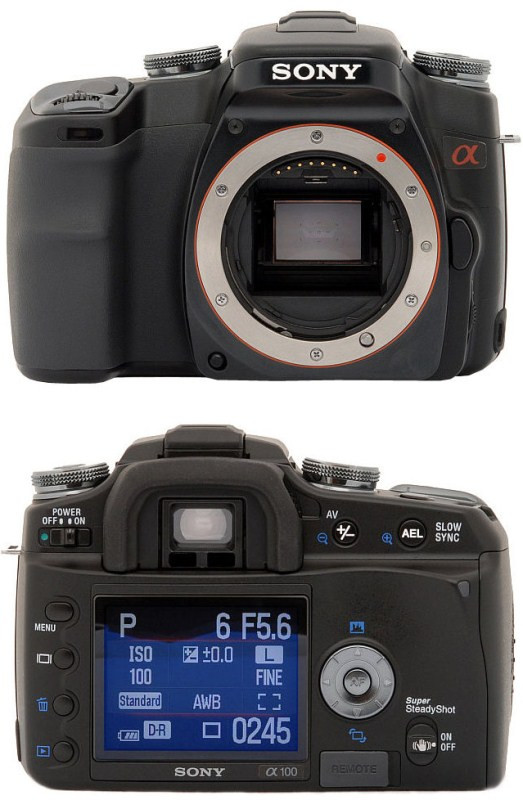 Фотоаппарат Sony A100 body