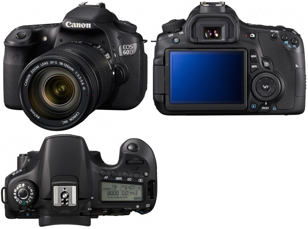 Фотоаппарат Canon EOS 60D kit 18-55 (4460B025)