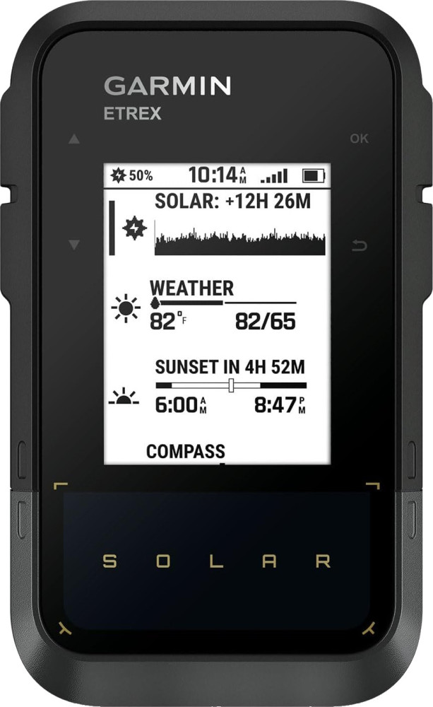 GPS-навігатор Garmin eTrex Solar