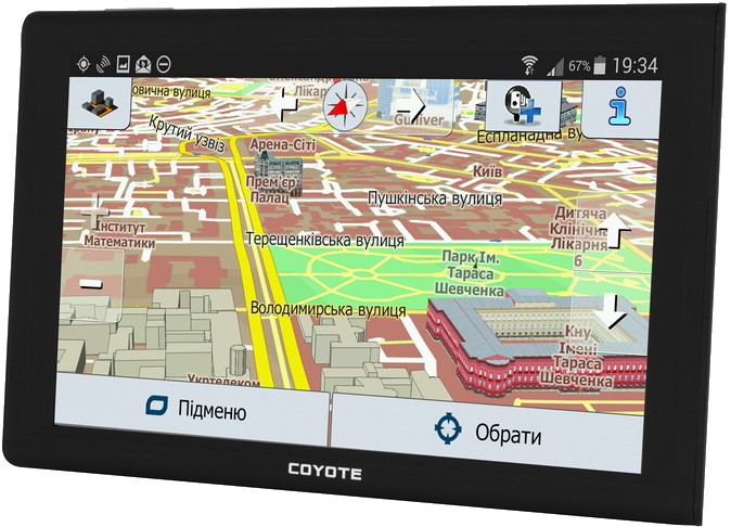 GPS-навигатор Coyote 1090 DVR Maximus PRO