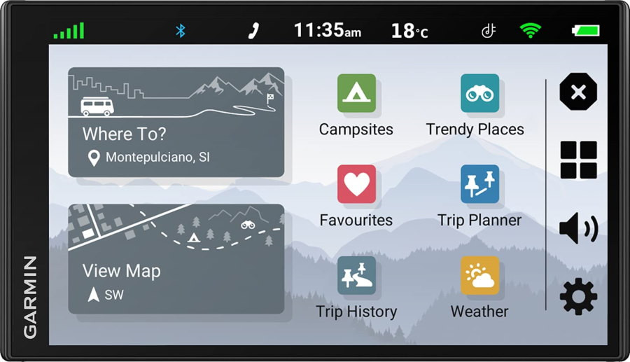 GPS-навігатор Garmin CamperVan