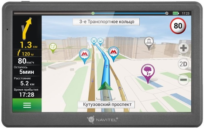GPS-навигатор Navitel E707 Magnetic