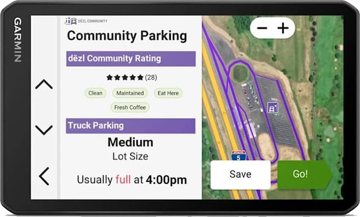 GPS-навігатор Garmin DezlCam OTR725