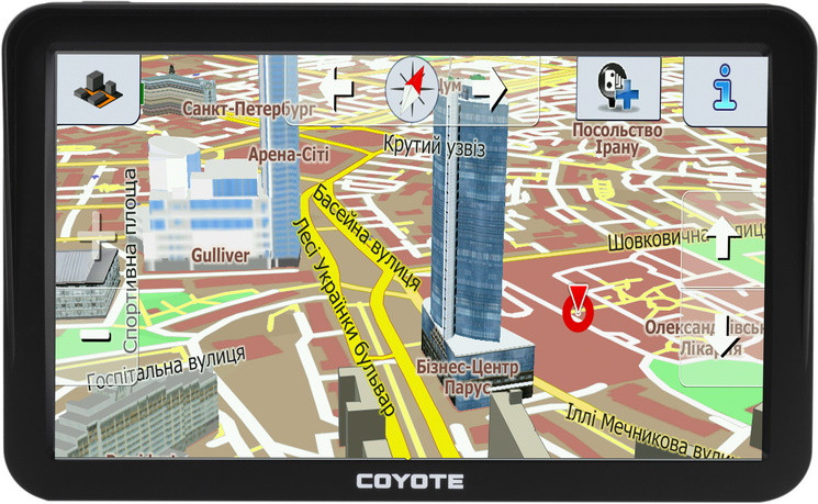 GPS-навигатор Coyote 1020 Normandia