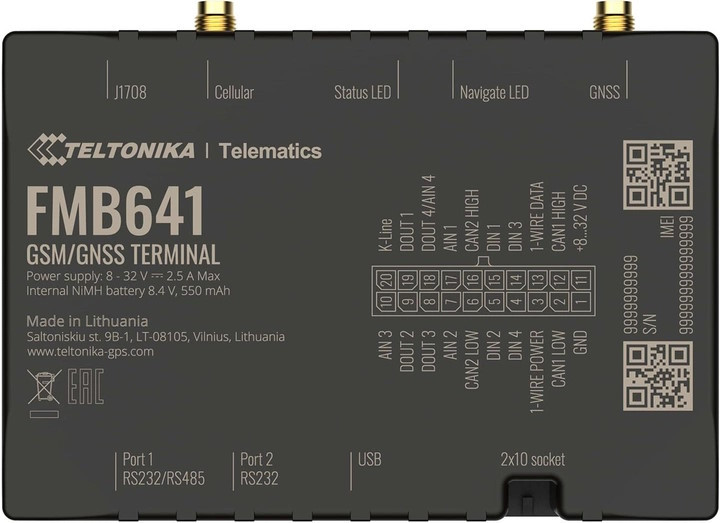GPS-трекер Teltonika FMB641