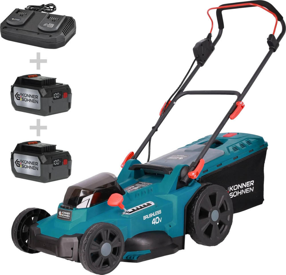 Газонокосарка Konner&Sohnen KS 43LM-40V Set