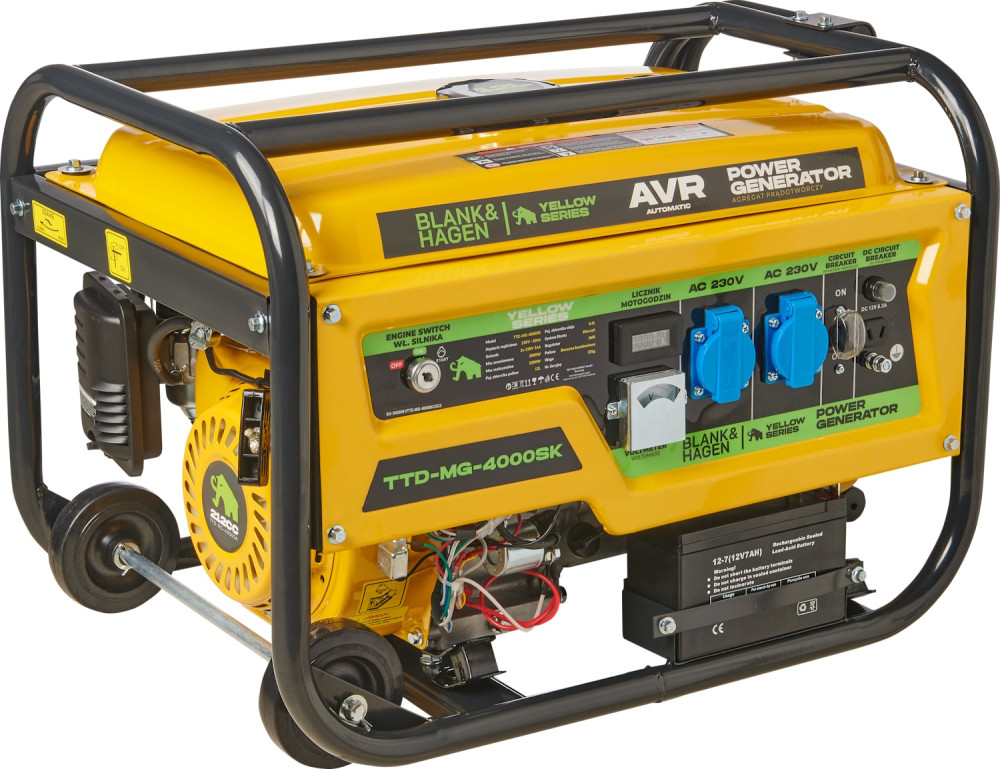 Электрогенератор BLANK & HAGEN TTD-MG-4000SK