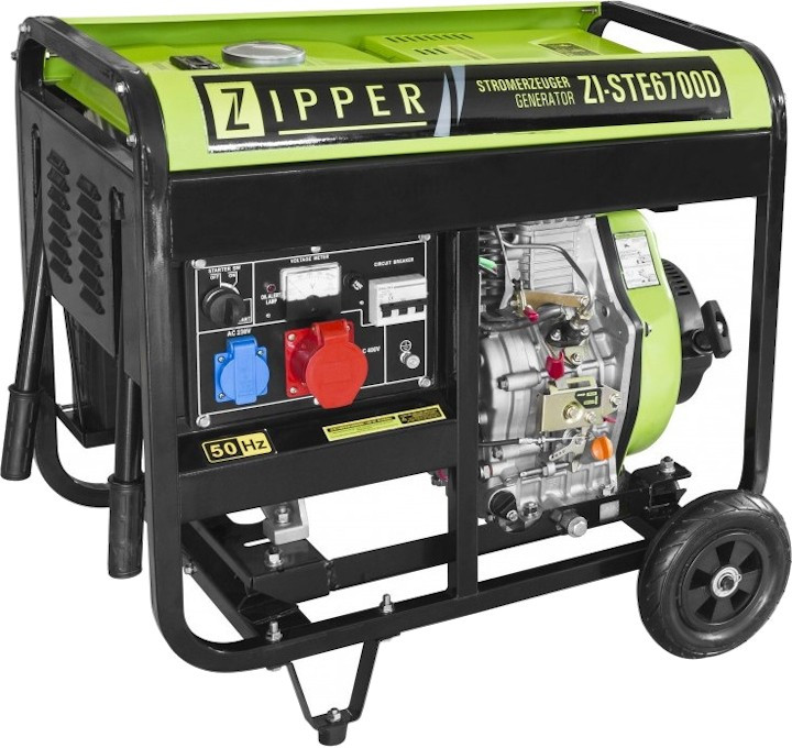 Электрогенератор Zipper ZI-STE6700D