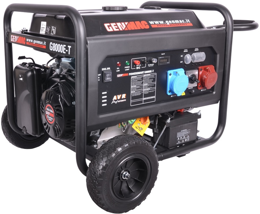 Электрогенератор GENMAC Powersmart G8000E-T