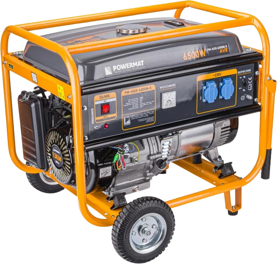 Електрогенератор Powermat PM-AGR-6500M-K